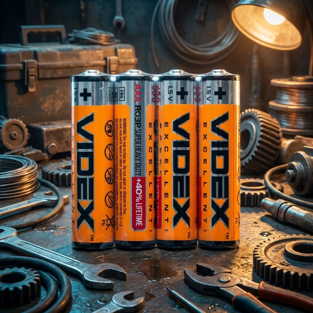 Батарейка R03 Videx