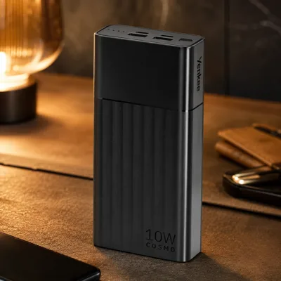 Батарея універсальна YENKEE YPB 2021 - 20000 mAh 10W (Чорний)