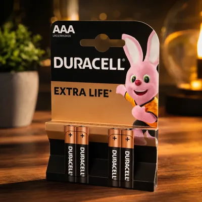 Батарейка DURACELL LR03 MN2400 1x4 шт. (AAA) 1.5V