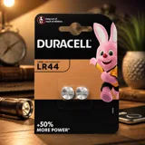 Батарейка Duracell LR44 / V13GA / A76 * 2 (5000394504424 / 5007795) — фото 1