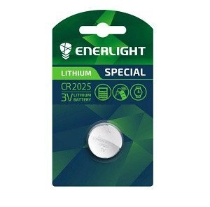 Батарейка ENERLIGHT LITHIUM CR 2025 BLI 1 — фото 2
