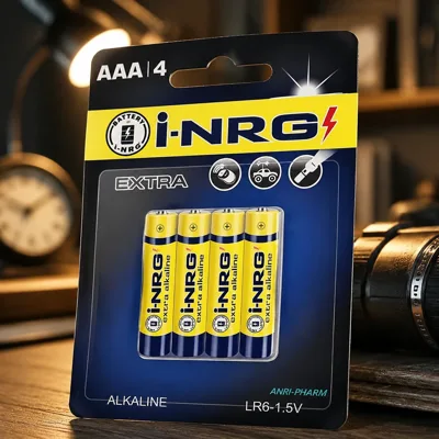 Батарейка i-NRG Extra 4AAA - блістер 4 шт.