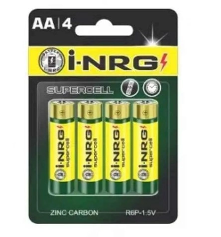 Батарейка i-NRG Supercell 4AA - блістер 4 шт. — фото 2