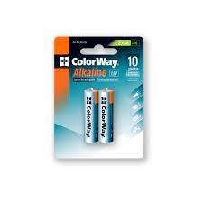 Батарейка СolorWay Alkaline Power лужні AA (2шт) blister — фото 2