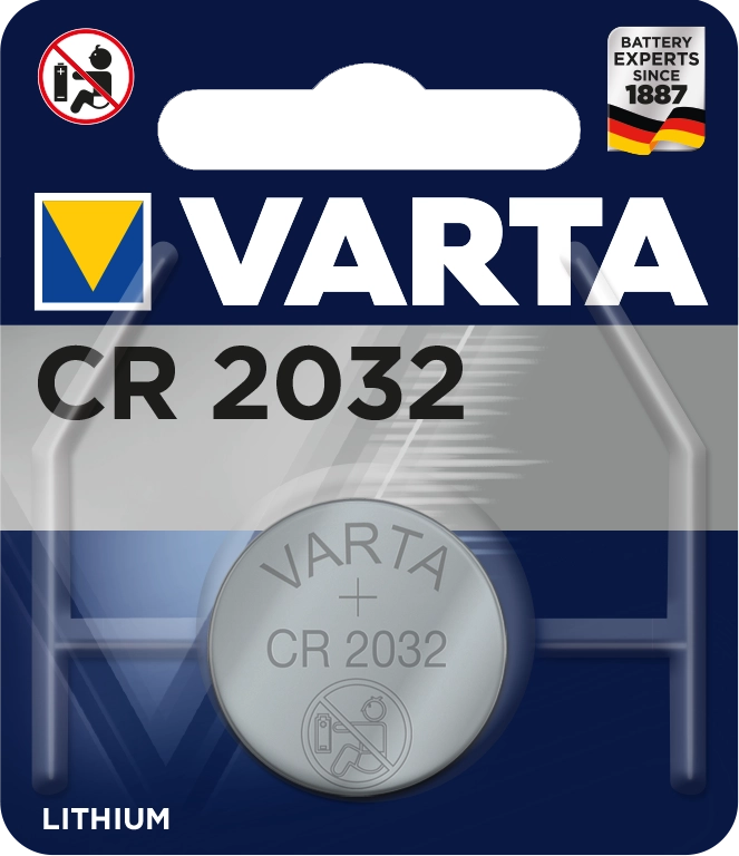 Батарейка VARTA CR 2032 BLI 1 LITHIUM — фото 2