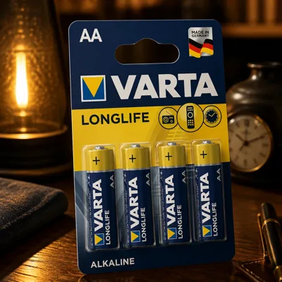 Батарейка VARTA LONGLIFE AA BLI 4