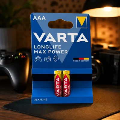 Батарейка Varta longlife max power aaa bli 2 alkaline
