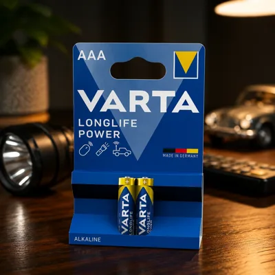Батарейка VARTA LONGLIFE Power AAA BLI 2 ALKALINE