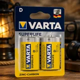 Батарейка VARTA SUPERLIFE D BLI 2 (02020101412) — фото 1