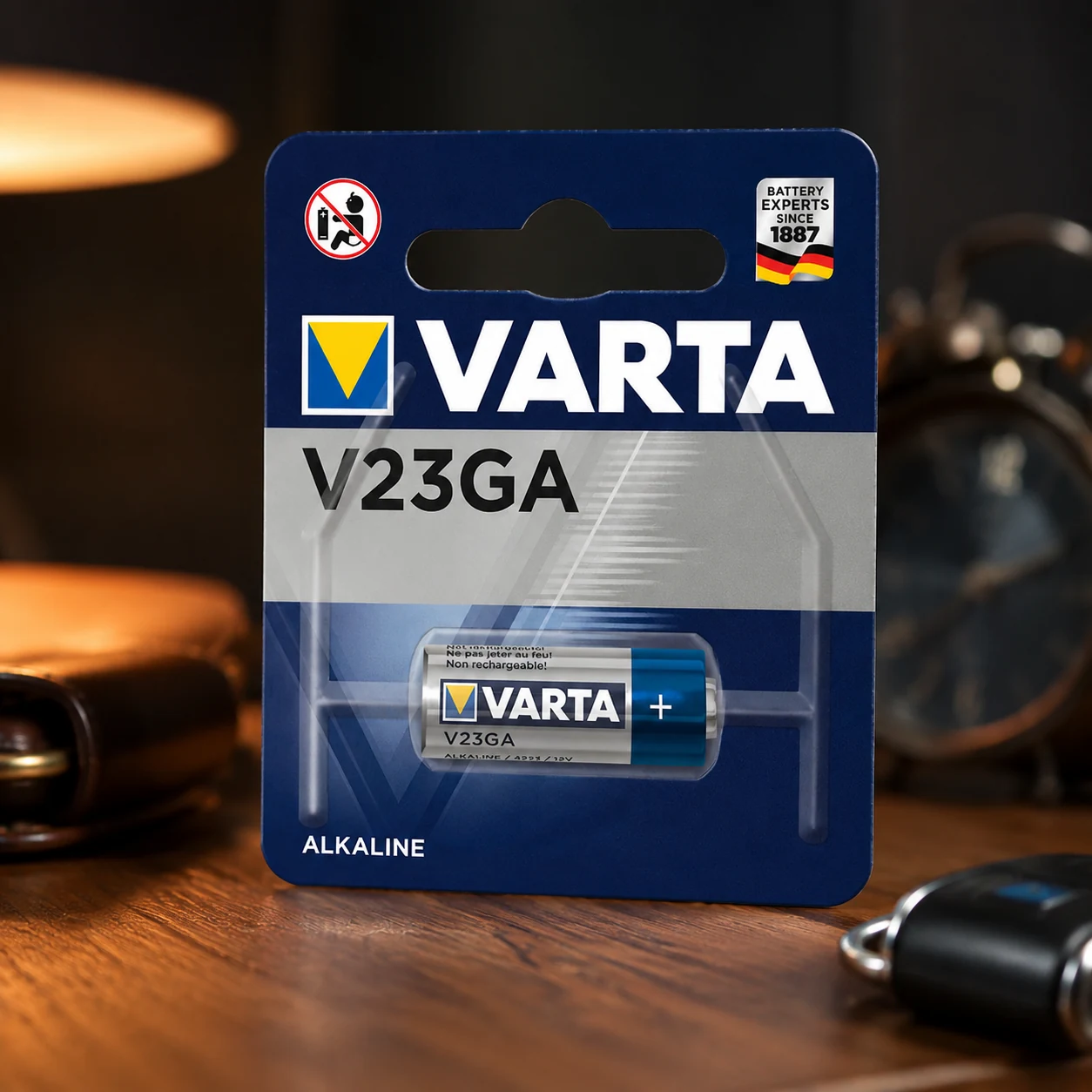 Батарейка VARTA V 23 GA BLI 1 ALKALINE — Батарейки, годинники, лампи