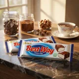 Батончик з суфле глазурований шоколадною глазурю Best Way 30гр — фото 1