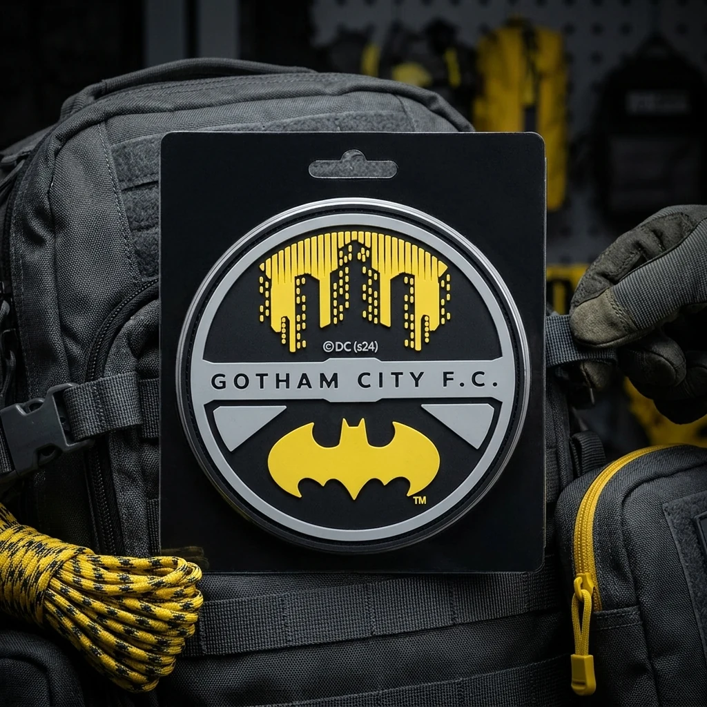 Бейдж на липучці "DC Batman" Kite