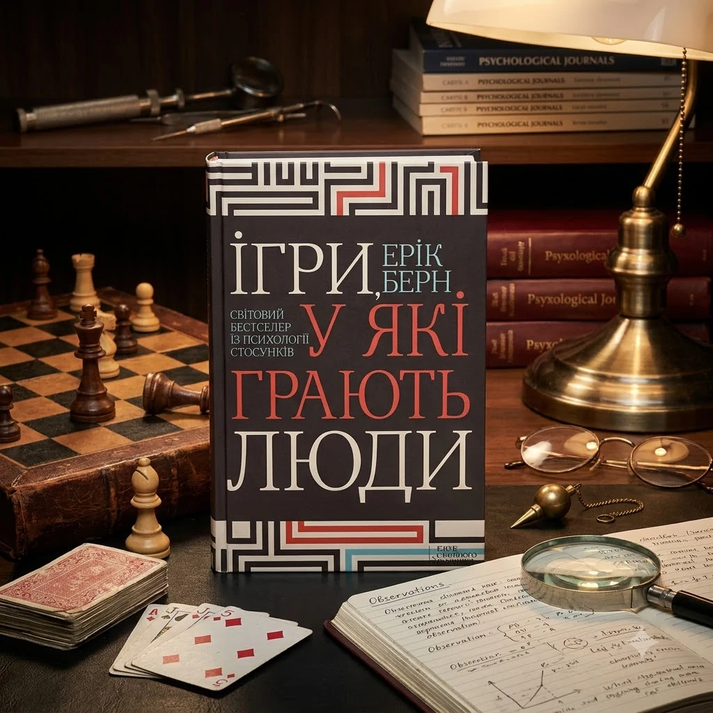 Ігри, у які грають люди. Світовий бестселер із психології стосунків — Е. Берн