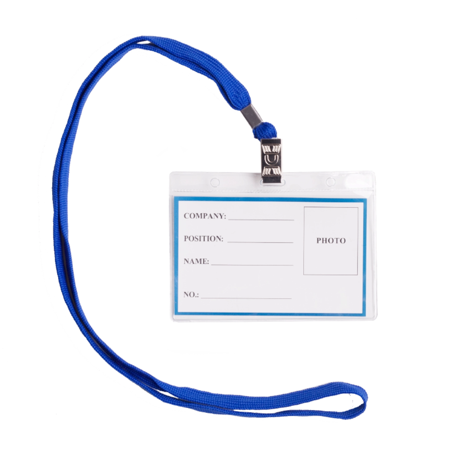 Бейдж на шнурку горизонтальний BUROMAX — фото 2