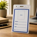 Бейдж вертикальний 65*108мм ВМ.5403 Buromax PVC — фото 1