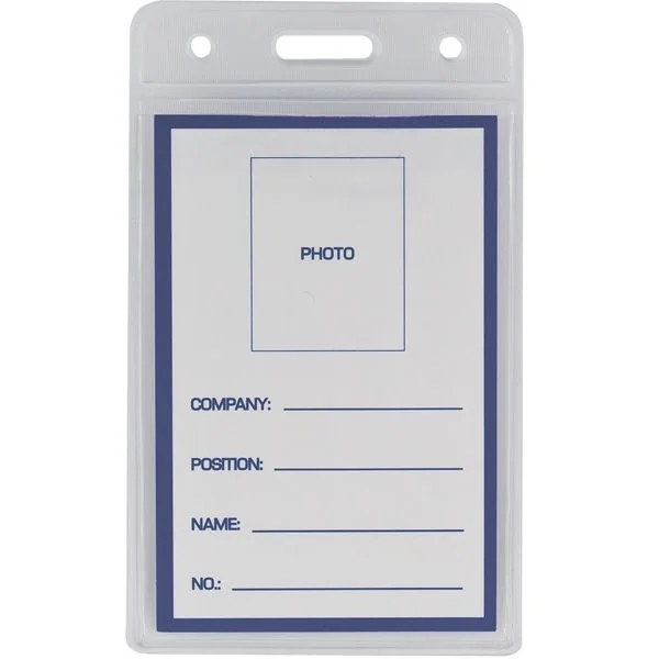 Бейдж вертикальний 65*108мм ВМ.5403 Buromax PVC — фото 2