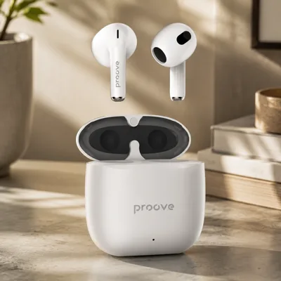 Бездротові навушники Proove Cold Sound 2 TWS silver/white