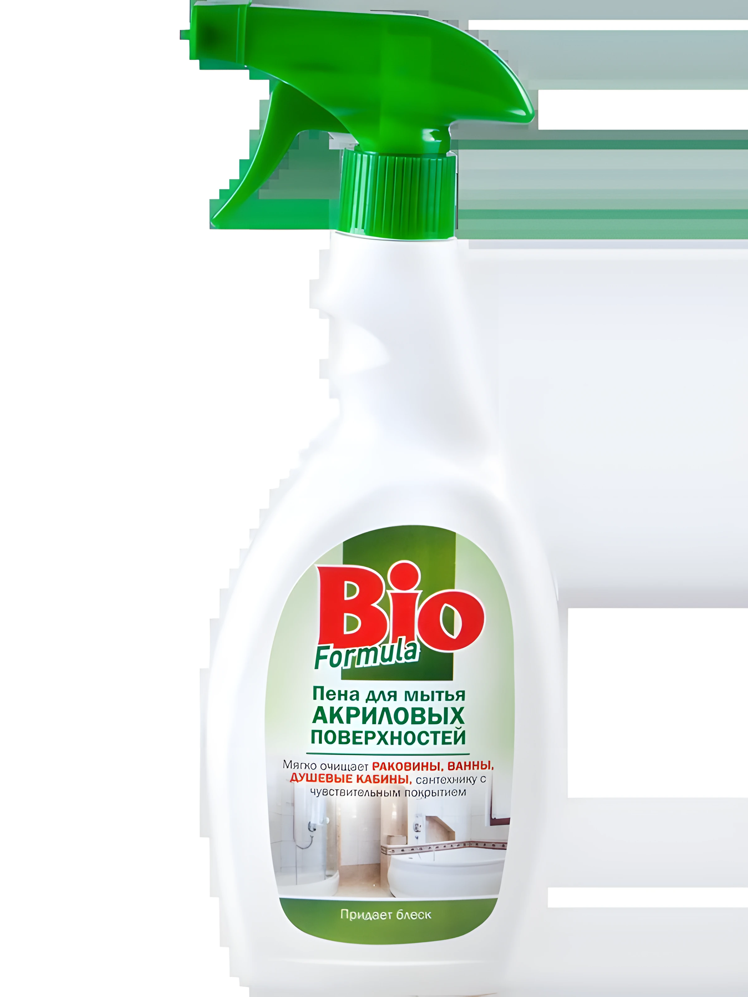 Bio Formula піна для миття акрилових поверхонь 500мл — Побутова хімія