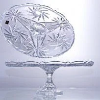 Блюдо для торта 310 мм "Pinwheel" BOHEMIA