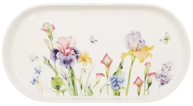 Блюдо керамічне "Iris" 30*16*2,5 см