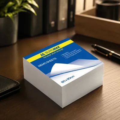 Блок паперу Buromax білий неклеєний 80х80х30мм BM.2201