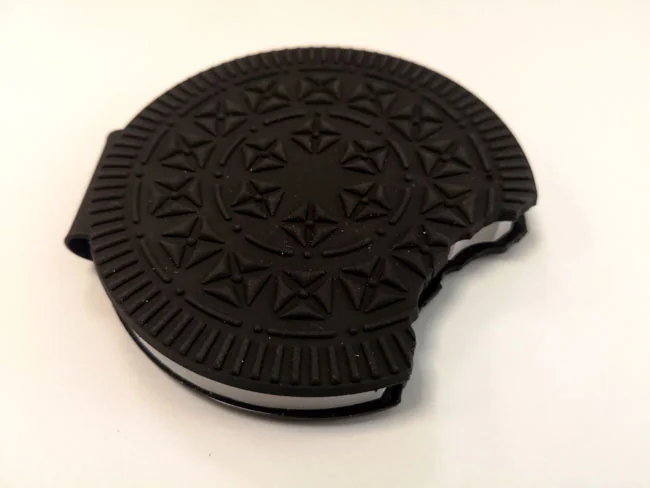 Блок паперу для нотаток 90*90мм, 80 листів, з ароматом "Oreo" — фото 2