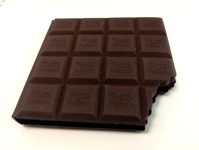 Блок паперу для нотаток 90*90мм, 80 листів, з ароматом "Ritter Sport" — фото 2