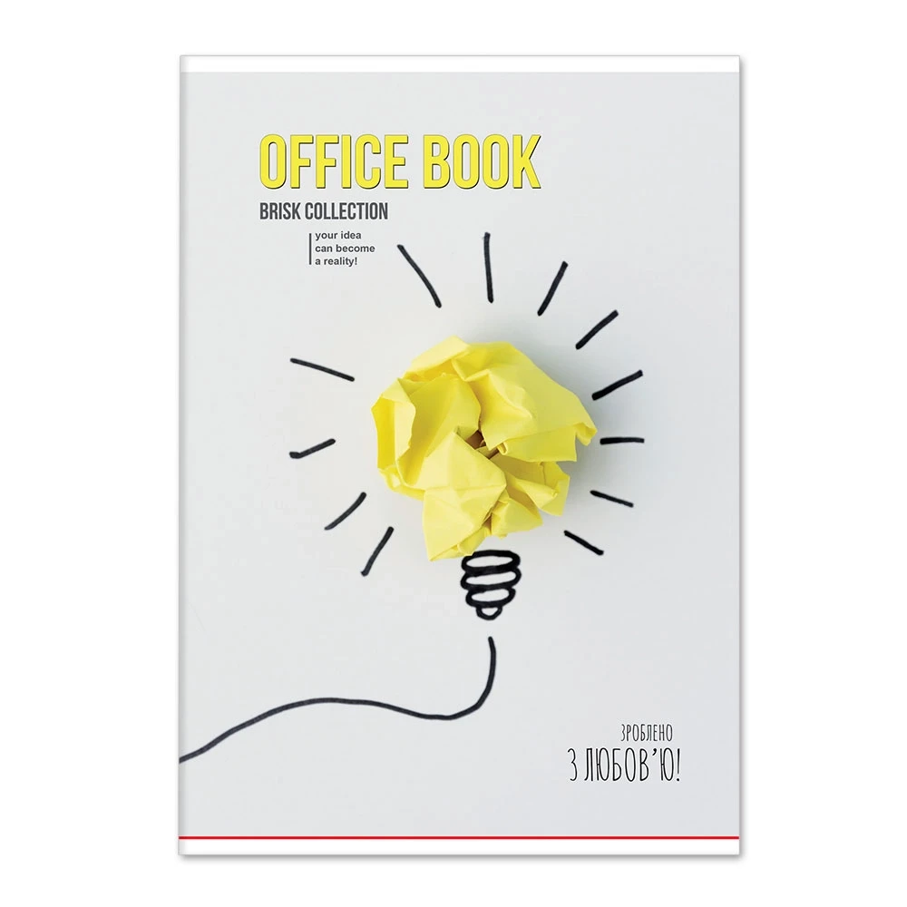 Блокнот А4 48 аркушів Brick Office ТВ-20