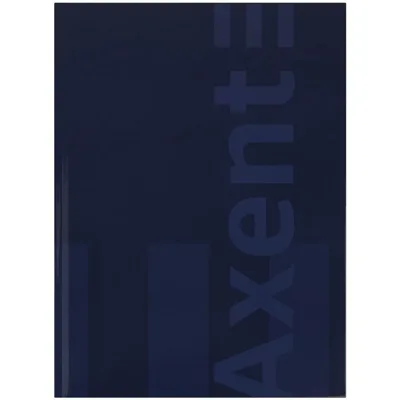 Блокнот А4 Axent 203х273 мм 96 аркушів клітинка One color синя 8426-3-A