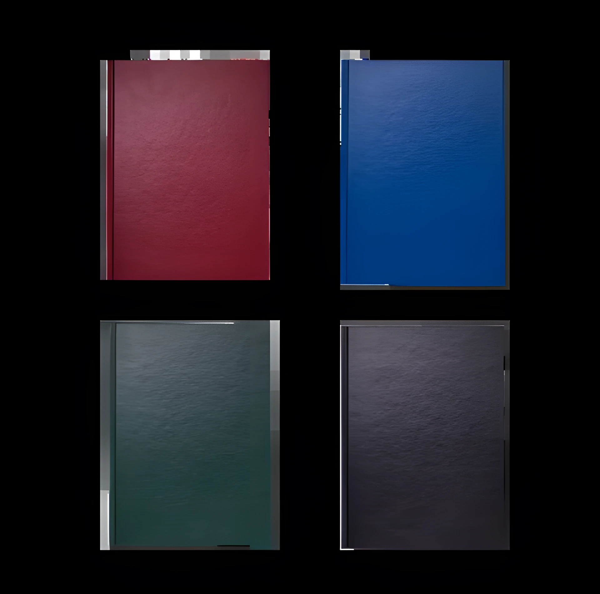 Блокнот A4 Buromax Office 192 аркушів лінія офсет тверда з бумвінілом асорті BM.2407