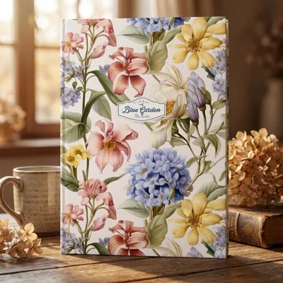 Блокнот А4 Genius 80 аркушів клітинка інтегрована обкладинка