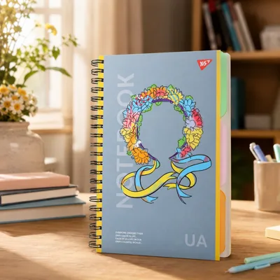 Блокнот А4 Yes 144 аркуші Notebook UA