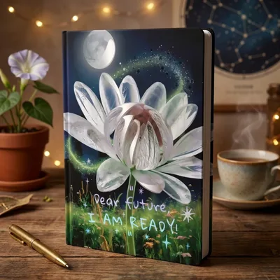 Блокнот А5 Аркуш Prestige 160 аркушів клітинка софттач Криштал квітка 1B3182