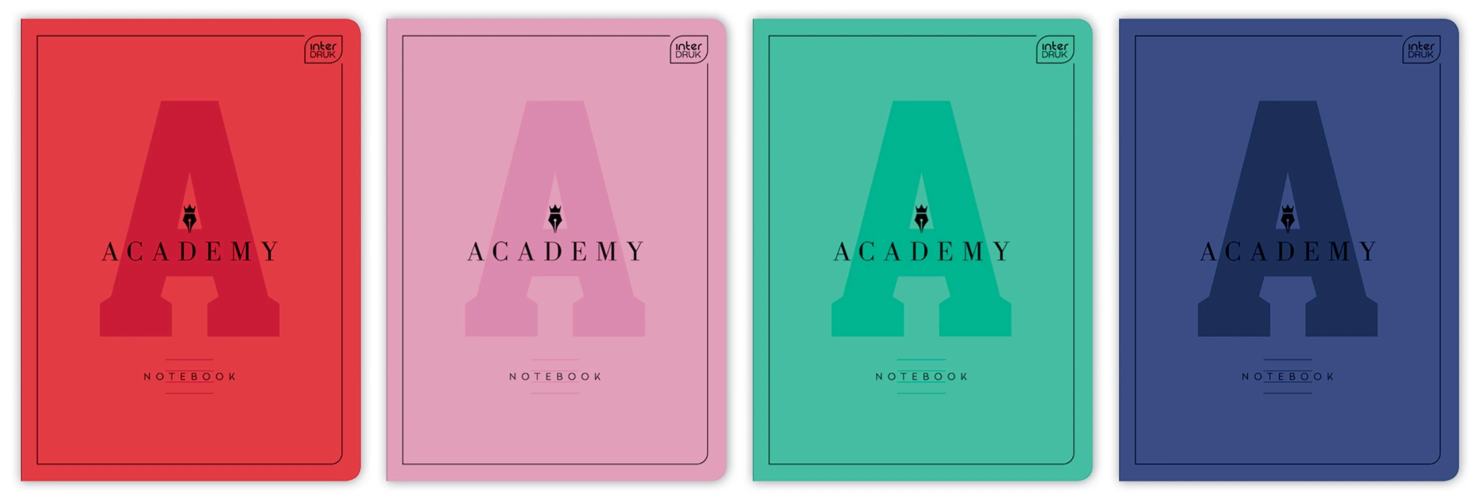 Блокнот A5 Interdruk Academy Hybrid 32 аркуші лінійка — Блокноти та щоденники