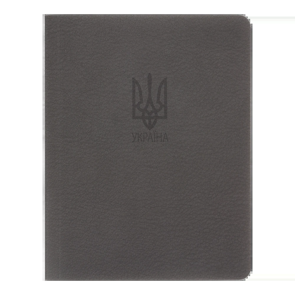 Блокнот A6 Buromax Military 64 аркуші клітинка графіт BM.296190-50