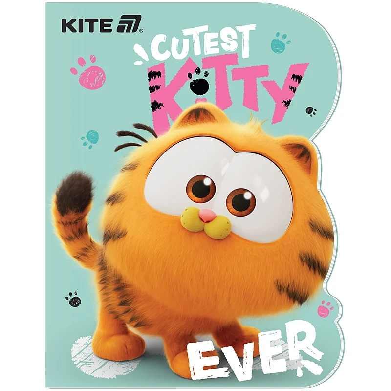 Блокнот А6 Kite Garfield з фігурною вирубкою — фото 2
