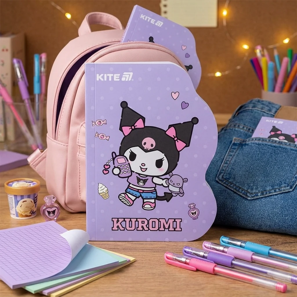 Блокнот А6 Kite 60 аркушів з вирубкою HK -2 HK25-223-2