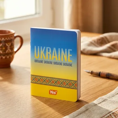 Блокнот А6 Yes 64 аркуші 7БЦ Ukraine клітинка 152057