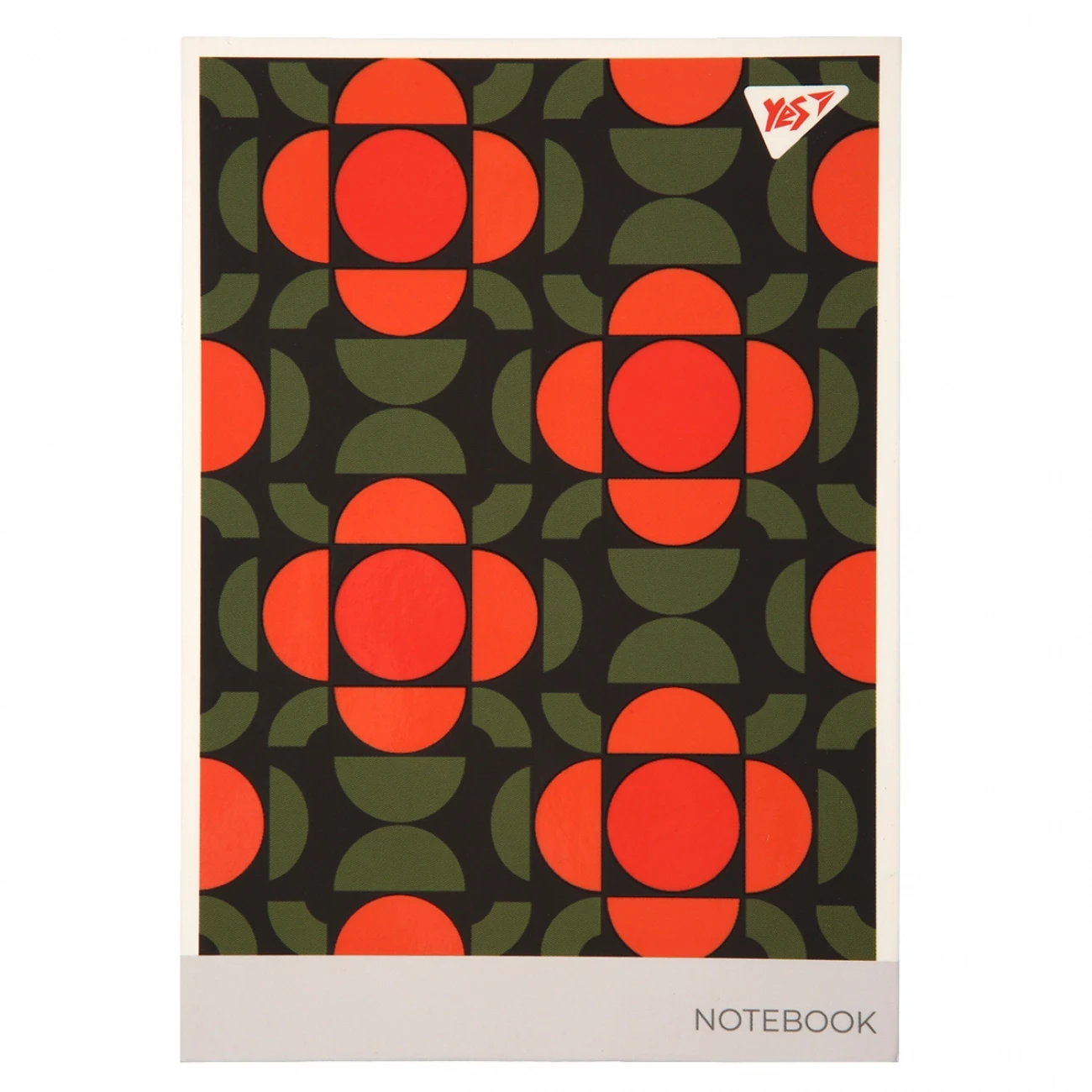 Блокнот А6 Yes 64 аркуші інтегральна обкладинка Abstraction Flowers крапки