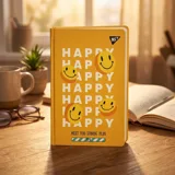 Блокнот А6 Yes 64 аркуші інтегральна обкладинка Smile клітинка 152088 — фото 1