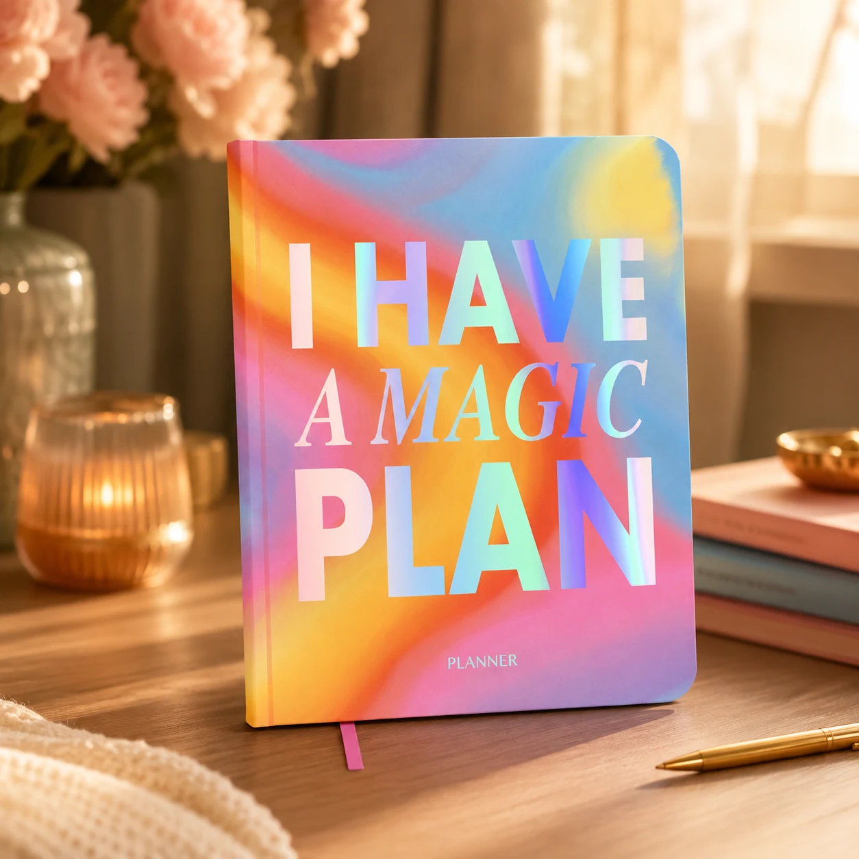 Блокнот для планування I HAVE A MAGIC PLAN градієнт orner-3132 — 