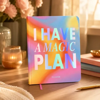 Блокнот для планування I HAVE A MAGIC PLAN градієнт orner-3132