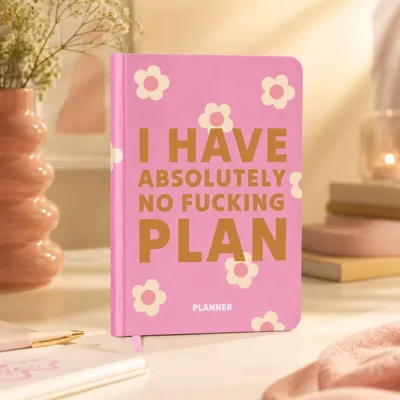 Блокнот для планування I HAVE ABSOLUTELY NO PLAN mini рожевий orner-3011