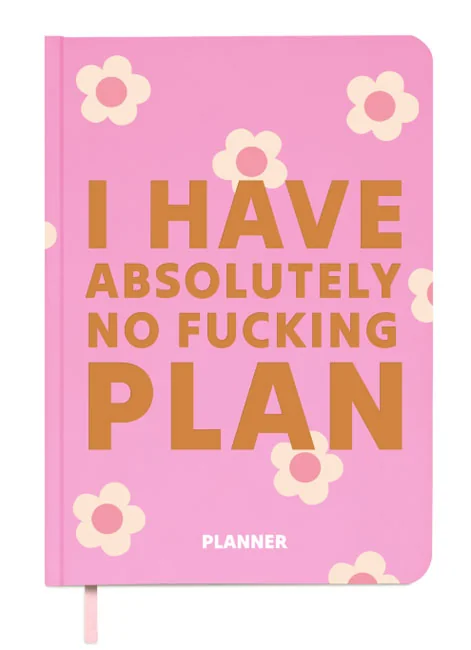 Блокнот для планування "I have ABSOLUTELY NO plan mini" рожевий — фото 2