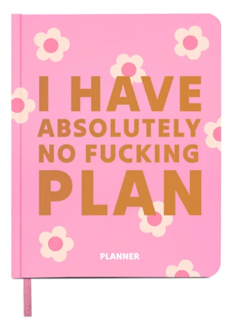 Блокнот для планування "I HAVE ABSOLUTELY NO PLAN" рожевий — фото 2