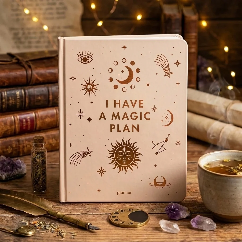 Блокнот для планування "I have MAGIC plan" beige 205 * 135 мм