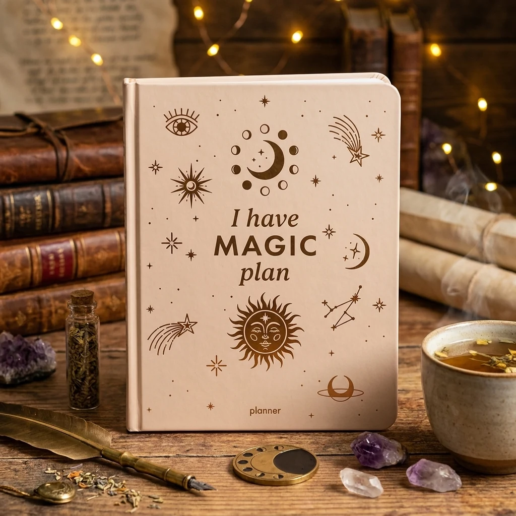 Блокнот для планування "I have MAGIC plan" beige 205 * 135 мм