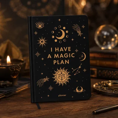 Блокнот для планування I have MAGIC plan mini чорний orner-3008