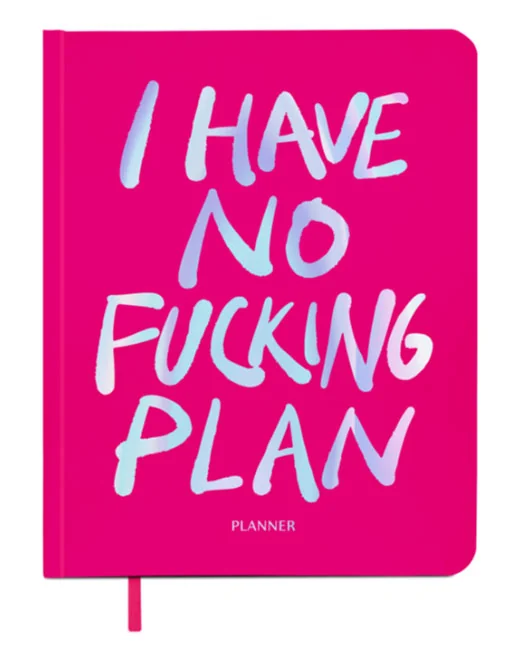 Блокнот для планування "I HAVE NO PLAN" рожевий — фото 2