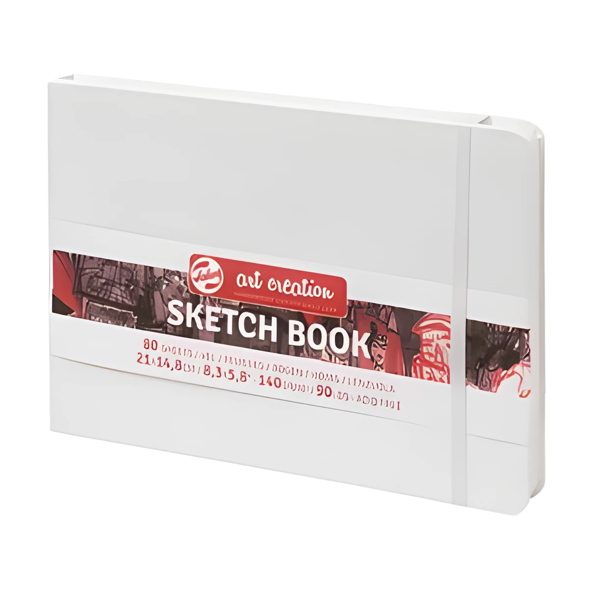 Блокнот для графіки Talens Art Creation 140г/м 14,8х21см 80л білий Royal Talens 9314105M